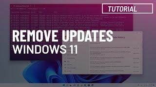 Windows 11: Uninstall updates manually (2024)