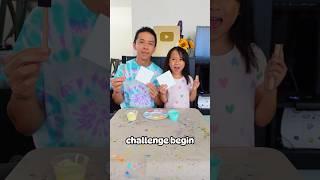 Mini Canvas Art Challenge with Kawaii Sweets! Who Will Win!? #shorts #artchallenges