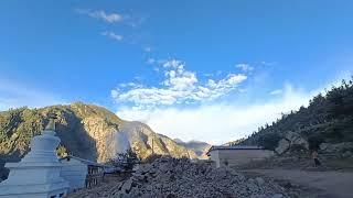 Good morning from Namkha Khyung Dzong Monastery!