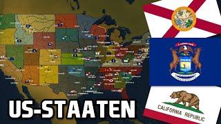 ALLE 50 US-STAATEN KOLONISIEREN DIE WELT !!! [2017-2036] | TEIL 1 | AGE OF CIVILIZATIONS 2