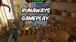 Runaways Gameplay on Vision Pro