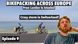 The WORST STORM of Our Lives Bikepacking in Switzerland | Bikepacking Across Europe Ep.9