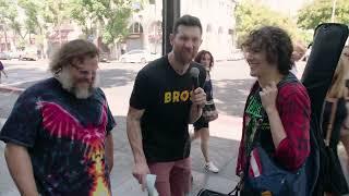 Billy On The Street: Jack Black LOVES BROS!