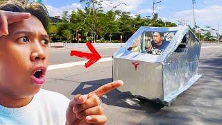 I Built My Own DIY Tesla CyberTruck… But It’s Hovering!