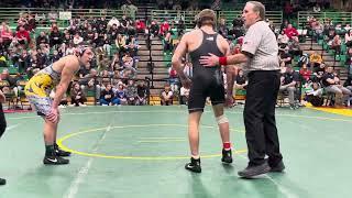 157 lbs Maumee Bay Classic Final Jeremy Ginter, Whitmer vs Kaden King, Medina Buckeye