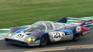 70 years Porsche - Classic Days 2018 - Porsche 917, 935,  956, 962 on track - 4Legend.com