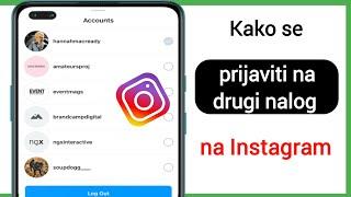 Kako prijaviti drugi nalog na Instagram (2024) | Instagram Prijava na drugi račun