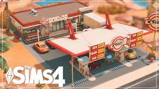 Sandtrap Gas Station | CC Build | The Sims 4 Speed Build