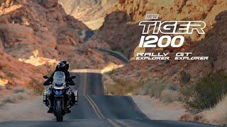 Epic Touring with the New Tiger 1200 GT Explorer and Rally Explorer