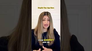 Shopify App Store Tips #shopifytips #shopifydropshipping #ecommerce