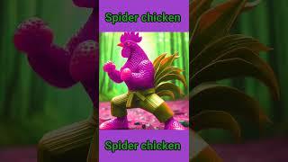 spider chicken #shorts #short viral video @MksVision @AhmedFaragala @SSSniperWolf