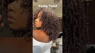 Yanky Twist Crochet Braids #yankytwist #crochetbraids #crochetpattern #braidstyles #braids