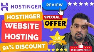 Exploring Hostinger Website Hosting Review 2024 - Is it Worth with  91% Discount Code?