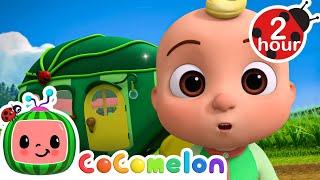 Wash Wash Wash the Bus! | Cocomelon Animal Time - Nursery Rhymes