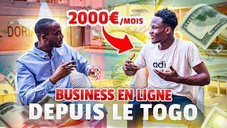 [RÉUSSITE] 2.000€/MOIS avec le  Business en Ligne Depuis le TOGO