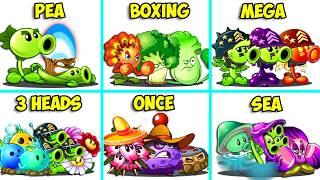 Random 20 Team 3 Plants Vs All Zombies - Who Will Win? - Pvz 2 Team Plant Battlez