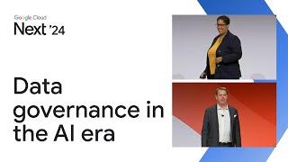 Data governance in the AI era