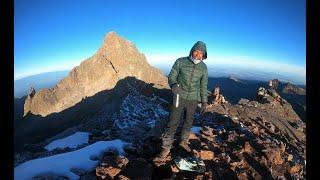 MT. KENYA CLIMB - NAROMORU ROUTE  (via Austrian Hut to Lenana peak)