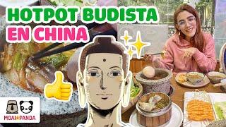 IS GARLIC  SIN? WE EAT BUDDHIST HOTPOT IN CHINA