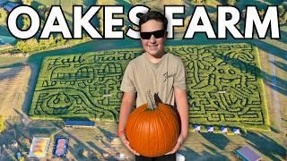 GIANT Corn Maze & Pumpkin Patch at Oakes Farm in Corryton Tennessee!