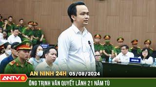 Toà tuyên án Cựu chủ tịch FLC Trịnh Văn Quyết và đồng bọn | An ninh 24h ngày 5/8 | ANTV