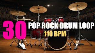 [ FREE ] POP ROCK Drum Loops - 110 bpm