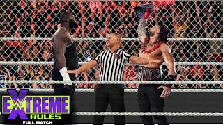 FULL MATCH - Roman Reigns vs Omos - Hell In A Cell Match - WWE Extreme Rules 2022