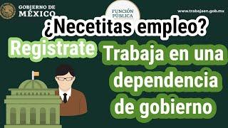 ¿BUSCAS TRABAJO? El Gobierno de México Ofrece Empleos Muy Bien PAGADOS‍ 26 MAYO 2021