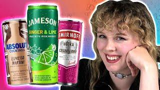 Irish People Try New Alcohol Cocktail Cans