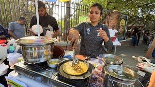 Ankita Ji From Vadodara Serves Delicous Paratha | Indian Street Food | Vadodara, Gujarat
