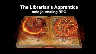 The Librarian's Apprentice--solo journaling RPG in an infinite library