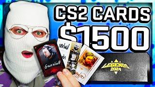 CS2 TRADING CARDS $1,500 BOX OPENING (5x AUTOGRAPHS)