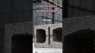 #businessideas #shorts #brickmakingmachine Concrete blocks and bricks production lines