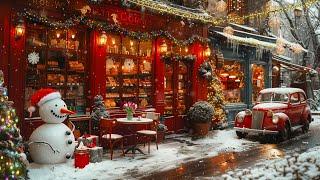 Cozy Christmas Instrumental Music Playlist  Snowy Winter Ambience