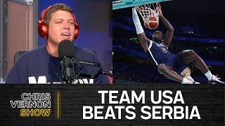 KD & Team USA, Tatum Sits, Tyus Jones to Suns, Olympics Begin, 10 Things | Chris Vernon Show
