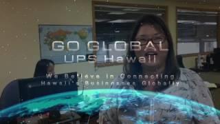 GO GLOBAL UPS HAWAII - Gaye and Gilbert