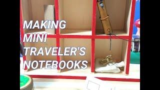 Making Mini Traveler's Notebooks