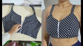 Front Open Full Coverage Bra | Front Zipper | फ्रंट ज़िपर फुल कवरेज ब्रा