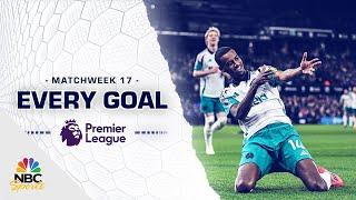 Every Premier League goal from Matchweek 17 (2024-25) | NBC Sports