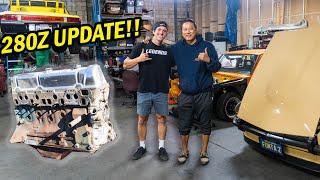 280z Rebuild Update ft. Sung Kang!