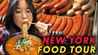 NYC NOODLES & PIZZA  FOOD TOUR of Chelsea Market, New York City