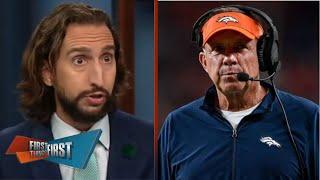 FIRST THINGS FIRST | Sean Payton has 'two middle fingers' for critics - Nick Wright react Broncos HC