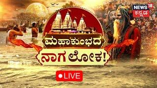 LIVE: Maha Kumbh Mela 2025 | ಮಹಾಕುಂಭದ ನಾಗ ಲೋಕ | Prayagraj | Kannada Live News | N18K