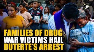 ‘Justice moving forward…’ Families of Philippine drug war victims rejoice Ex-Prez Duterte's arrest