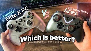 Evofox Elite X PC vs Cosmic Byte Ares, Which one is better? | Hindi