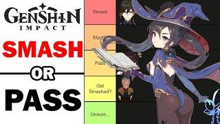 GENSHIN IMPACT SMASH OR PASS | THE ONLY GENSHIN IMPACT TIER LIST THAT MATTERS!