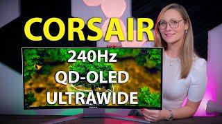 Corsair's 34" QD-OLED Ultrawide Gaming Monitor - XENEON 34WQHD240-C Review