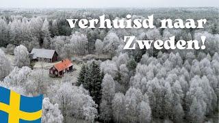 #39 Emigreren naar Zweden | De eerste dagen in ons Zweedse boshuis