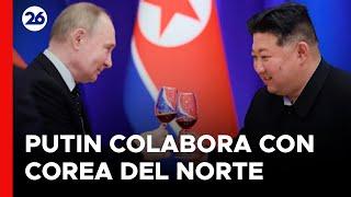 Putin gestiona la llegada de más armamento norcoreano