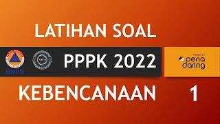 Latihan Soal Kebencanaan PPPK 2022 1 (NEW EBOOK 2024)